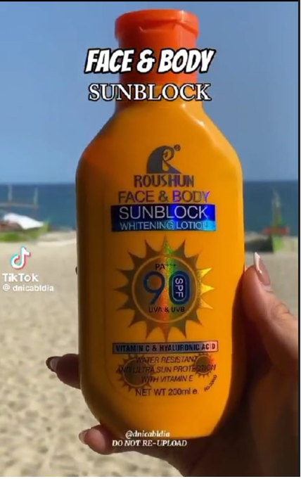 PROTECTOR SOLAR 90SPF ROUSHUN RS-30600